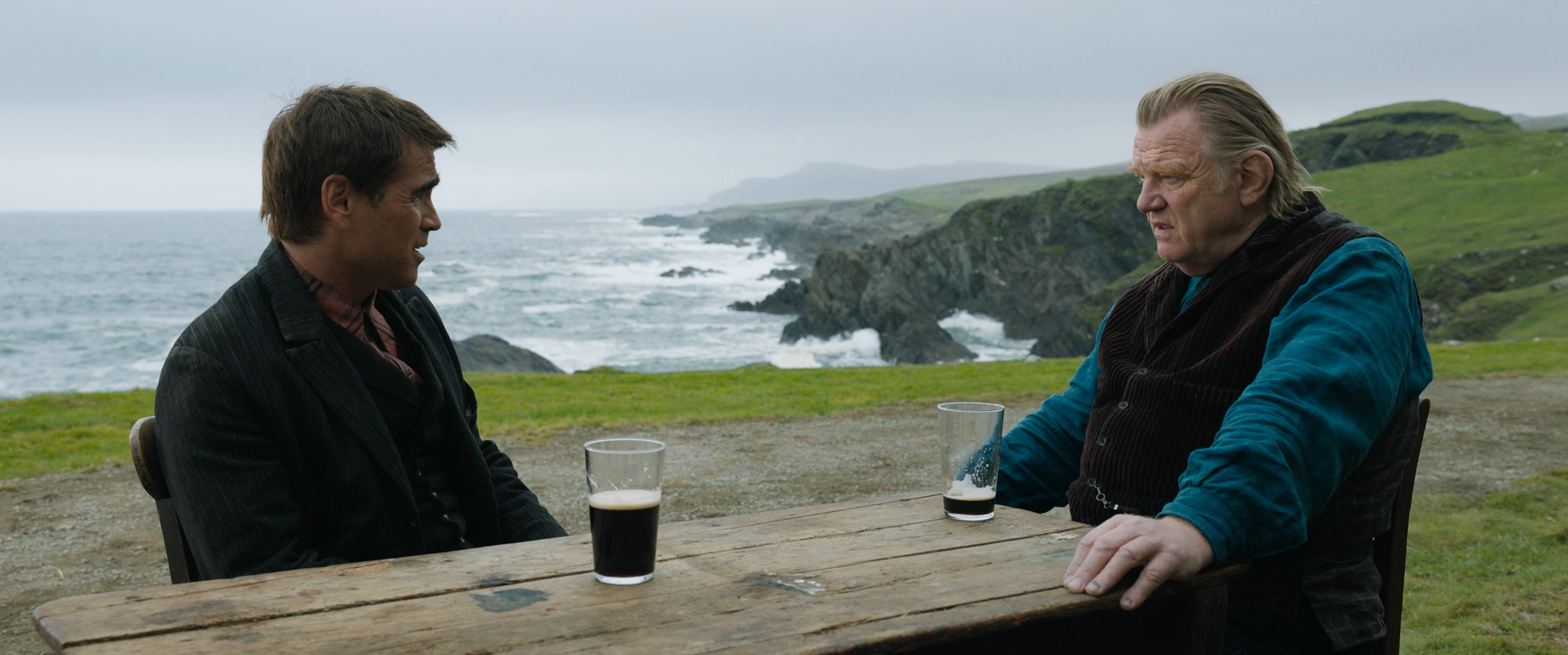 Colin Farrell and Brendan Gleeson in "Banshees of Inisherin" HIFF 2022 film