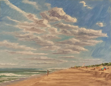 Carl Scorza "A Perfect Day" at Arts & Archives show 2022