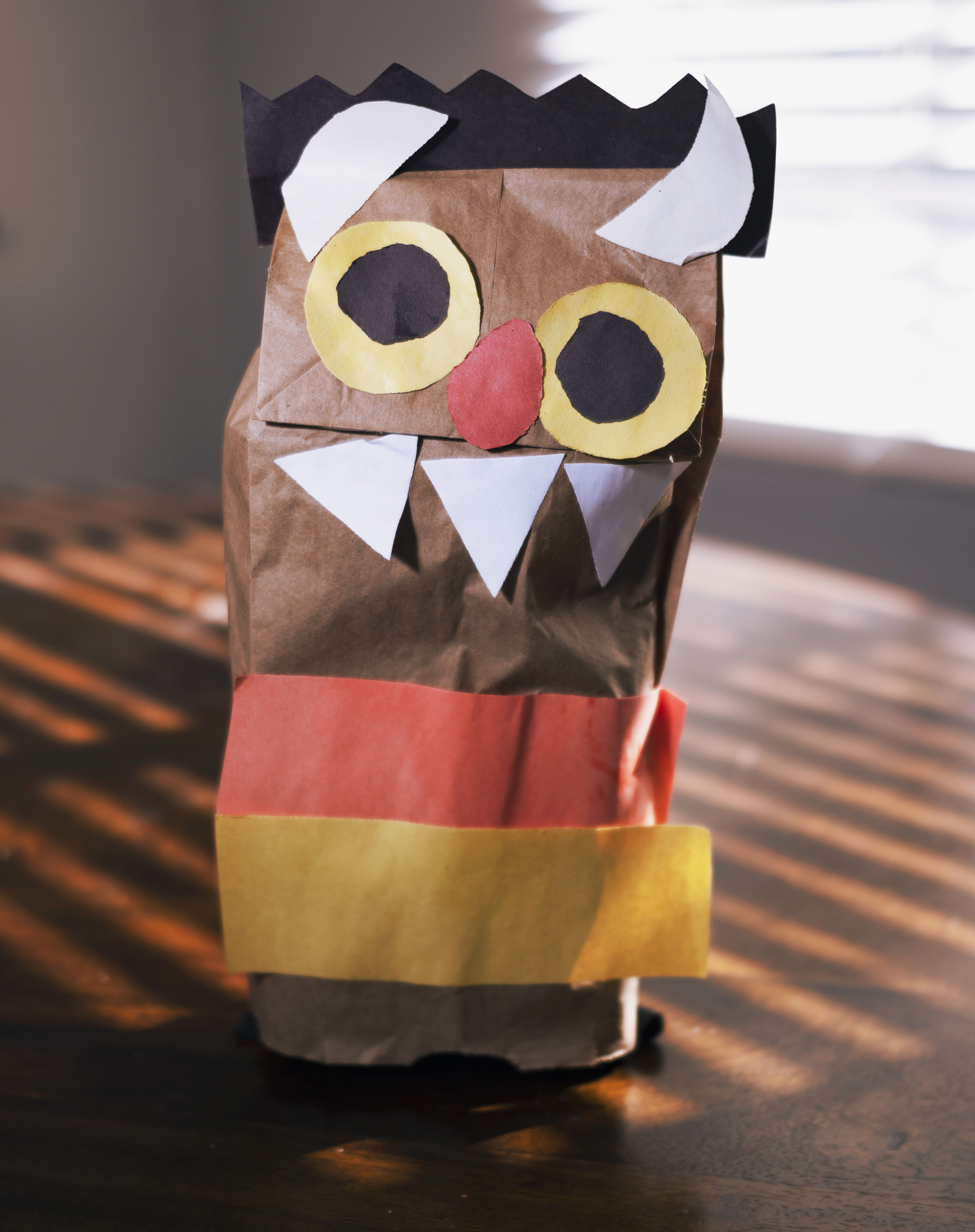 Paper Bag Puppet family fun