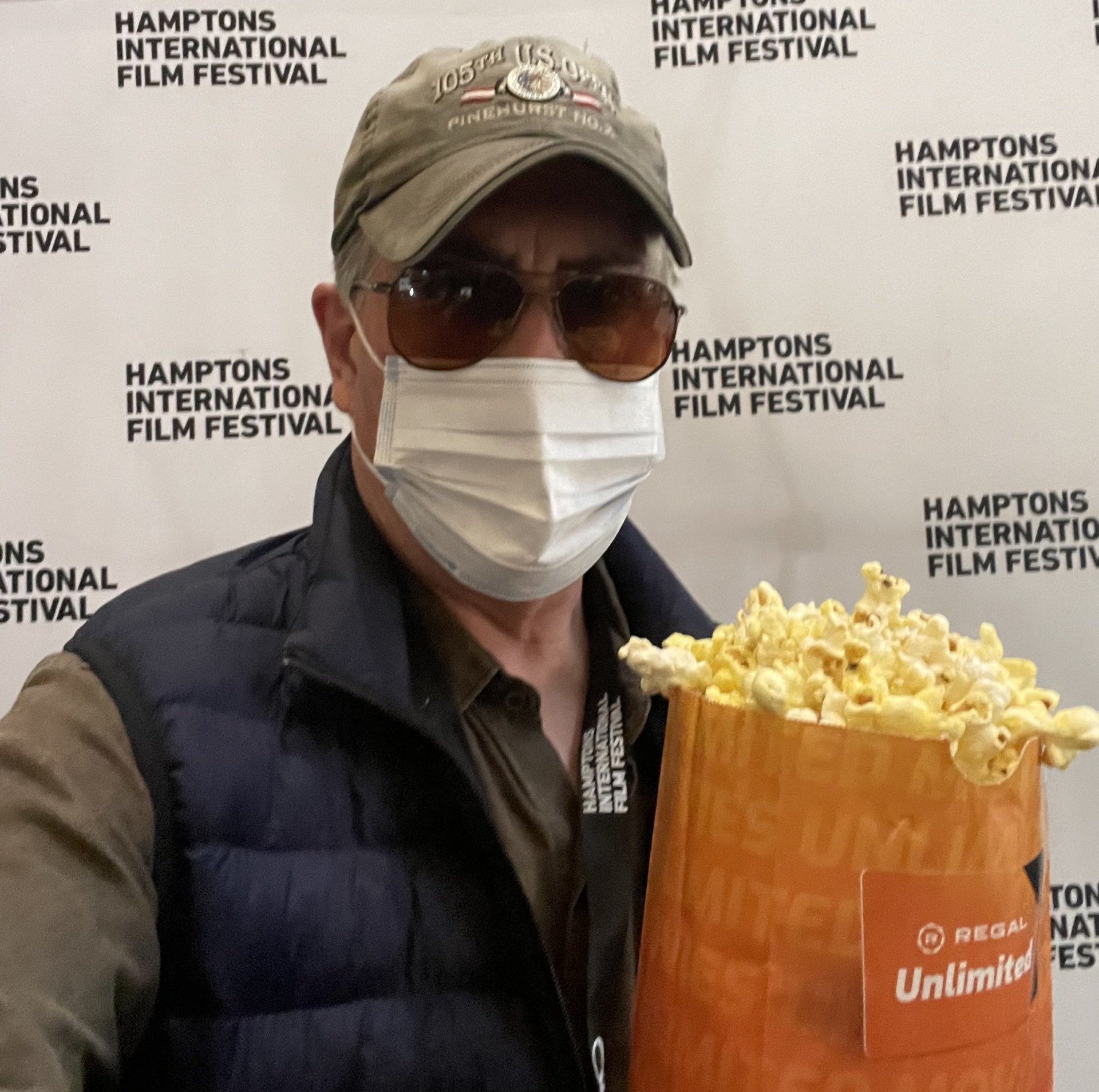 Bill McCuddy may find it challenging to eat his popcorn at this year's HIFF