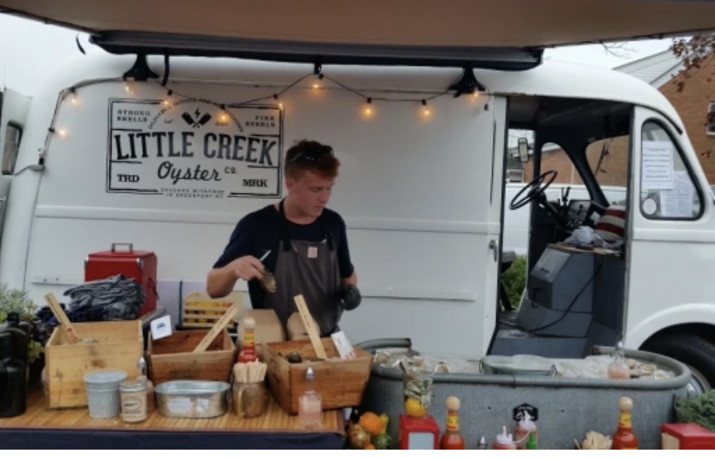 Little Creek Oysters at the Greenport Harbor Brewing Co. Oyster Fest