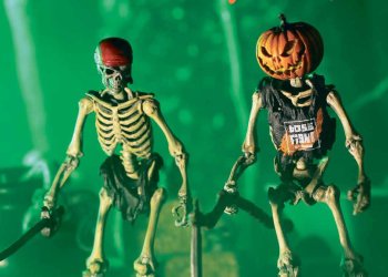 October 28, 2022 Dan's Papers cover art Halloween toy photography by Oliver Peterson