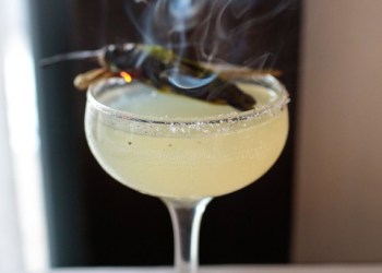 Lulu Kitchen & Bar's Smoke ‘n' Fire Cocktail