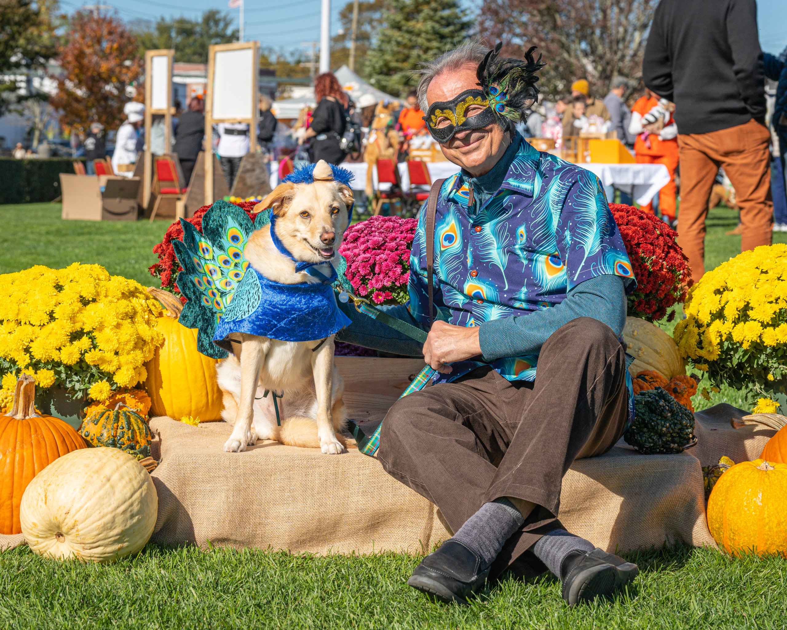 Ellie with Edward Simione, Little Lucy's pet parade