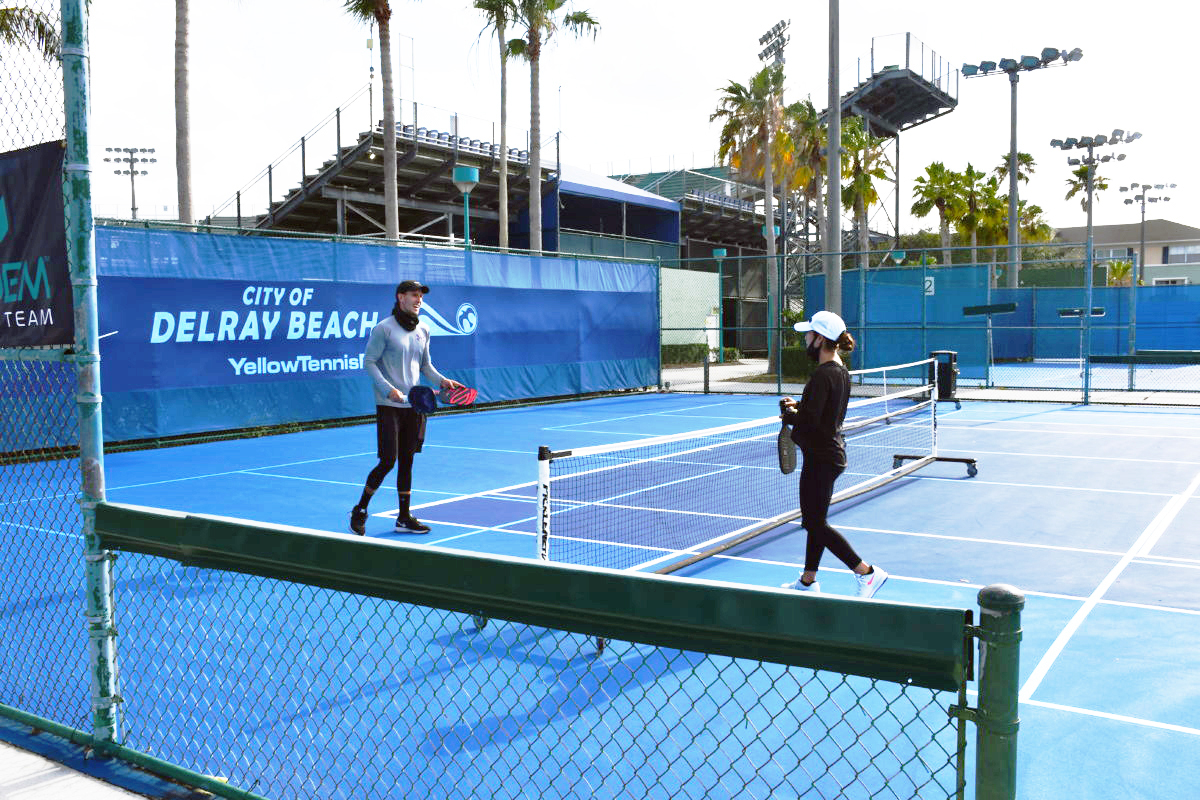 Pickleball in Delray Beach