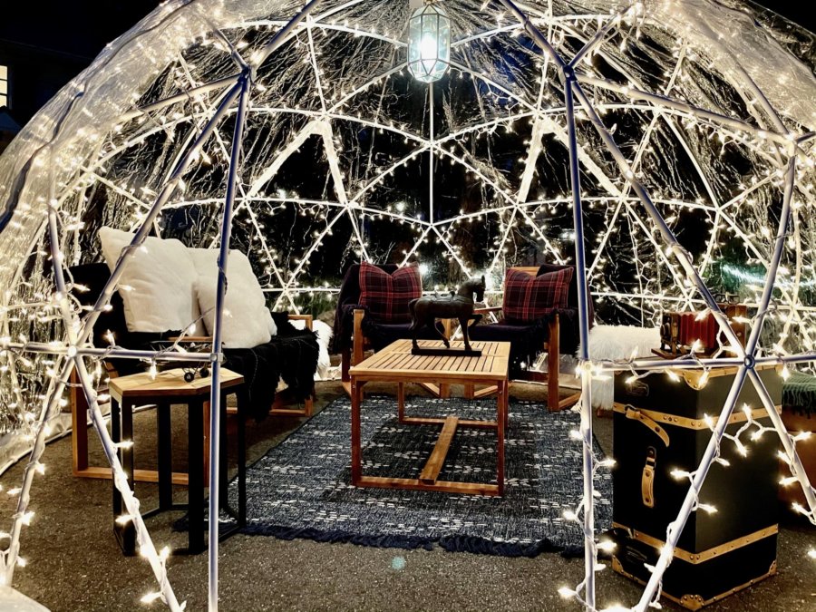 Try Dining in East End Igloos This Winter 2022