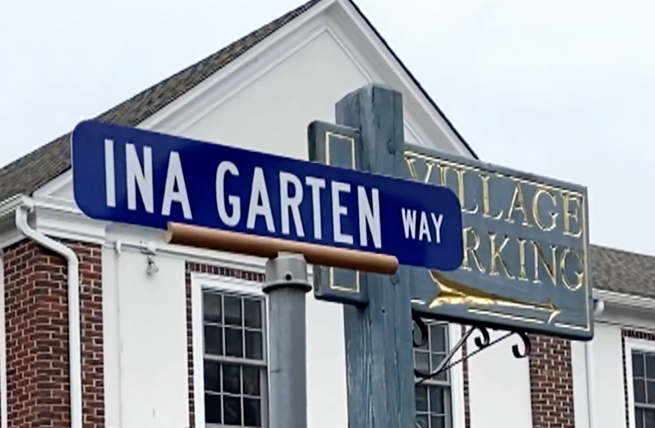 Ina Garten Way sign