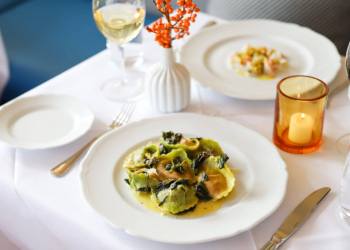 Ravioli di Ricotta e Bietole from Sant Ambroeus.