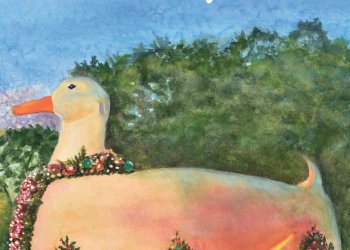 December 9, 2022 Dan's Papers cover art by Wendy McLaughlin featuring The Big Duck