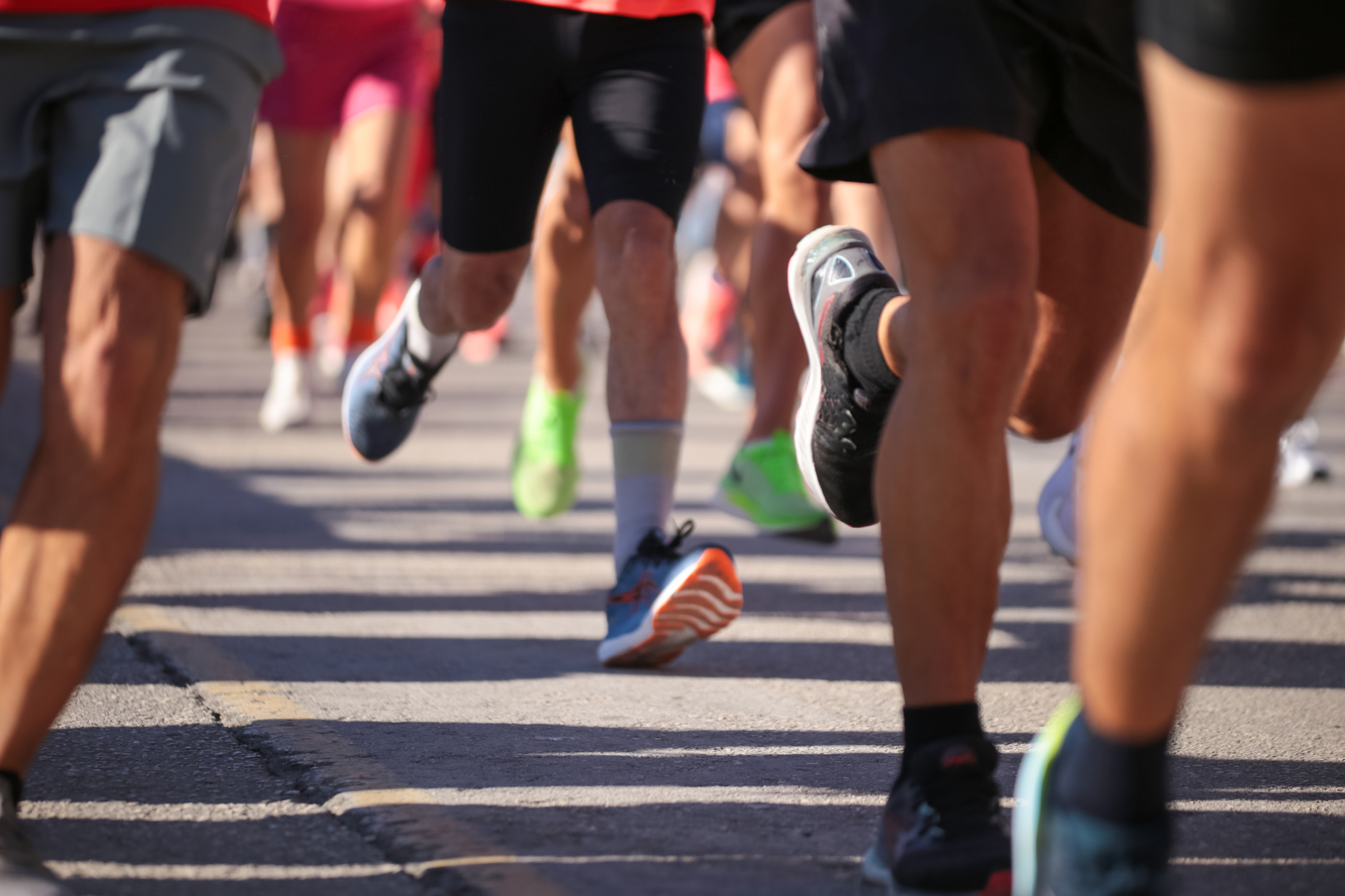 runners running start line feet of man athletes shoes for background 1