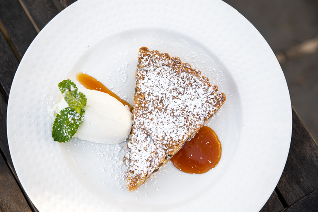 Ginger Almond Tart a la Mirabelle Tavern