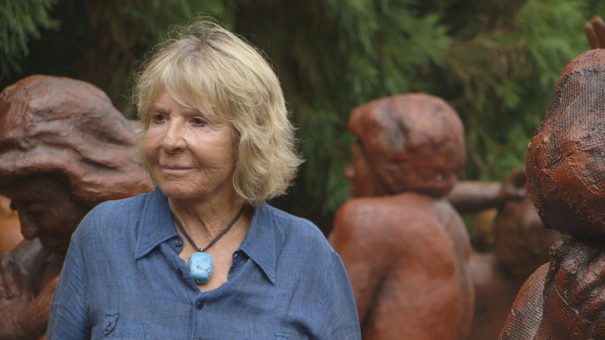 "Dark Elegy" sculptor Suse Lowenstein of Montauk lost her son in the Flight 103 bombing over Lockerbie.