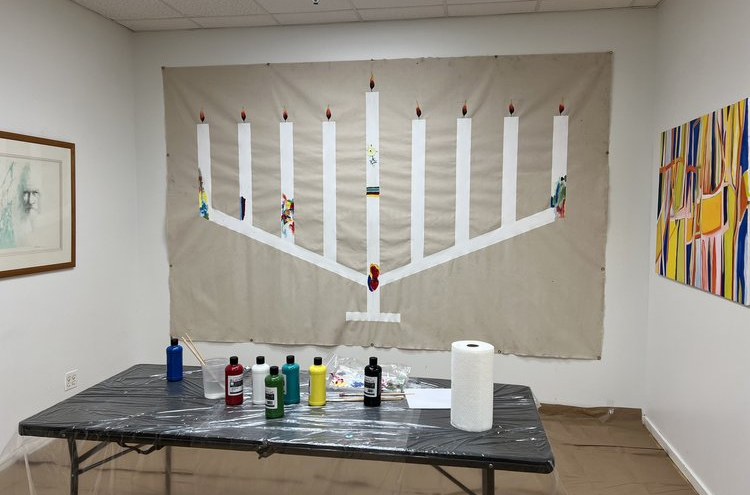 Physical Unity Menorah at the Center of Jewish Life — Chabad in Sag Harbor