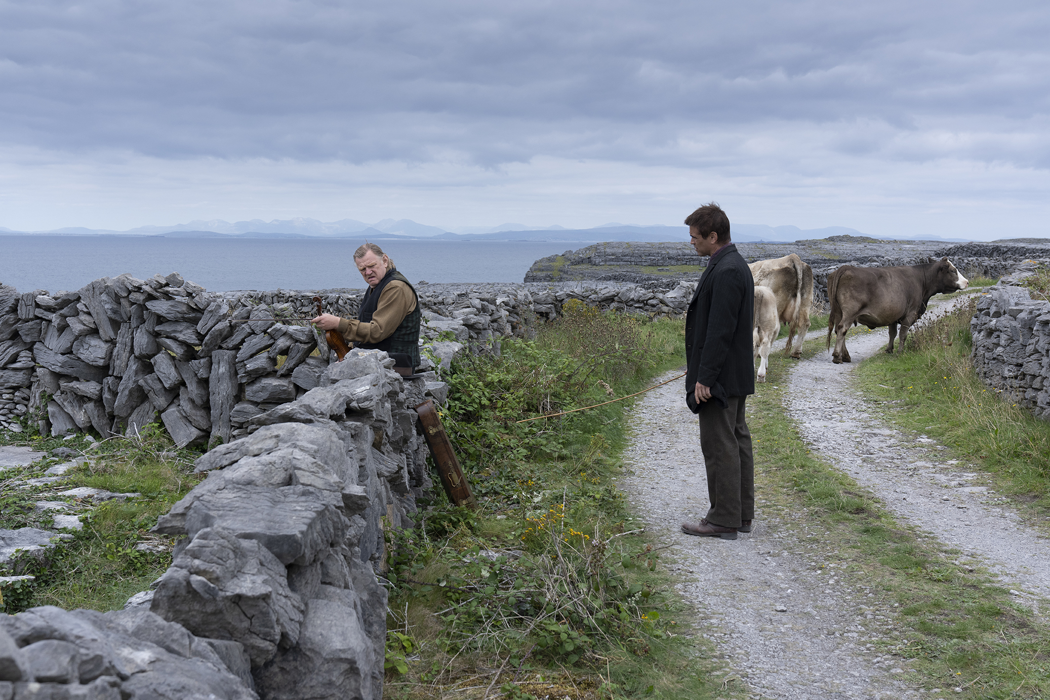 Brendan Gleeson and Colin Farrell in The Banshees of Inisherin - among the 10 Best Movies of 2022