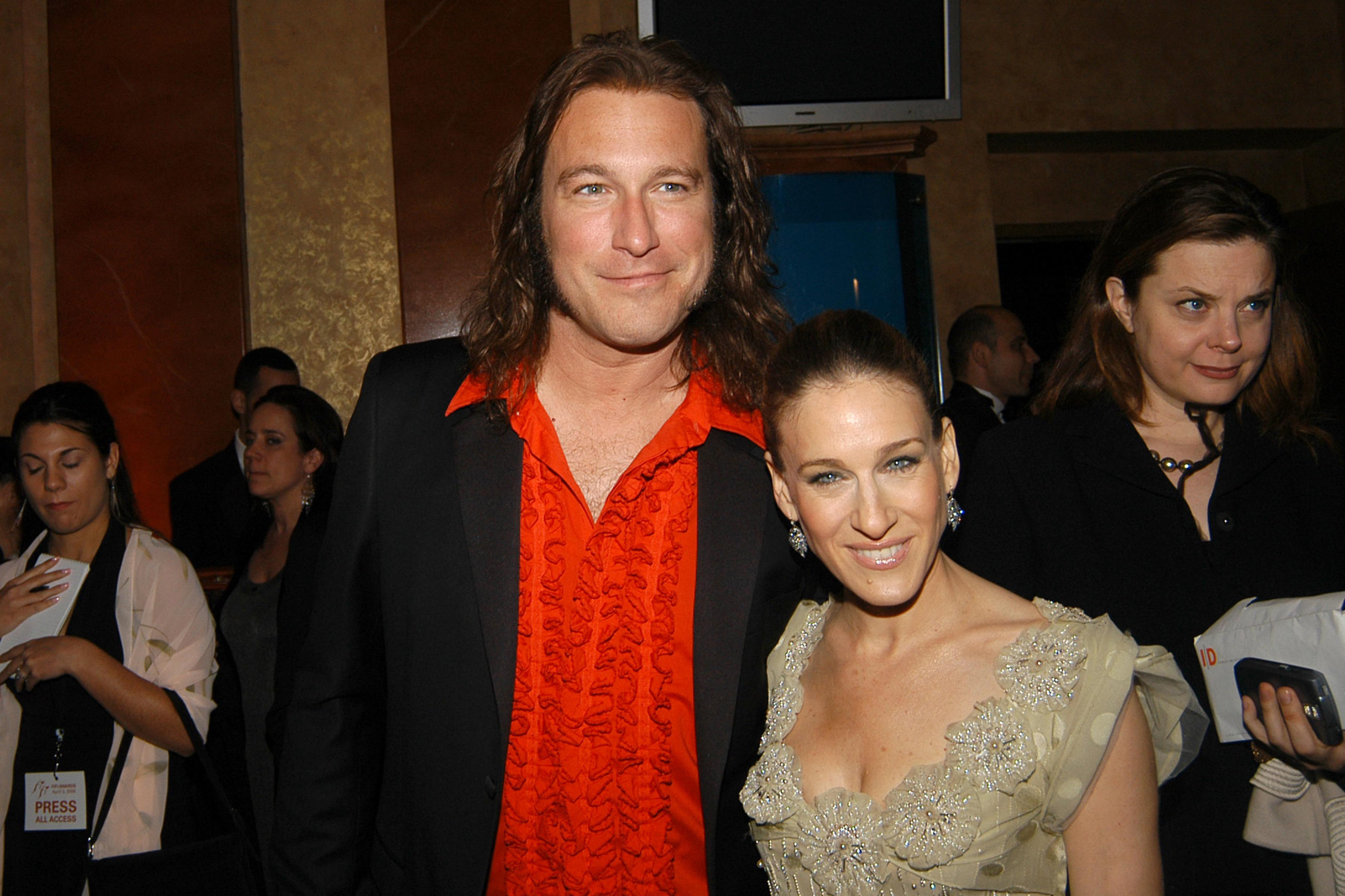 John Corbett and Sarah Jessica Parker during the Sex and the City days in 2006