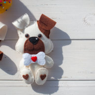 Your kids can get crafty with a felt dog project at Project Most.