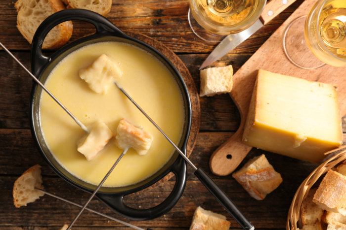 cheese fondue,french gastronomy on the north fork
