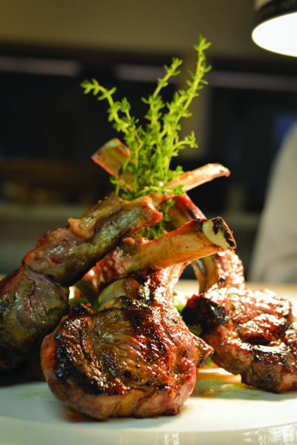 Thasos lamb chops