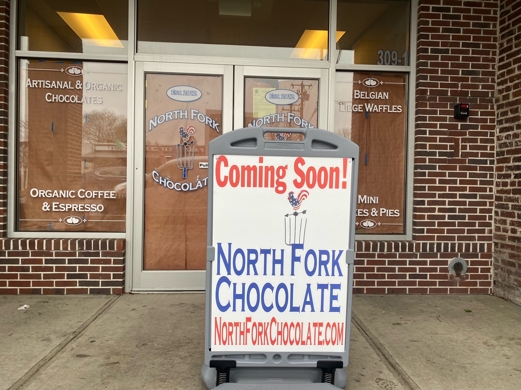 The new Riverhead location of the North Fork Chocolate Company is coming soon (NFCC)