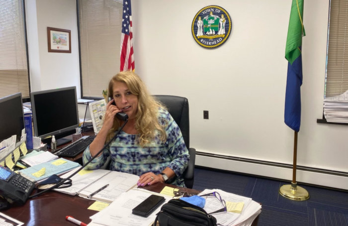 Riverhead Town Supervisor Yvette Aguiar