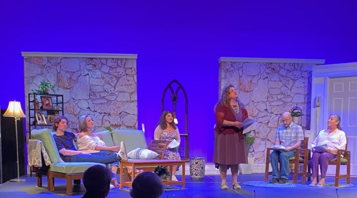A 2022 performance of "Vanya and Sonia and Masha and Spike" at LTV Studios in East Hampton