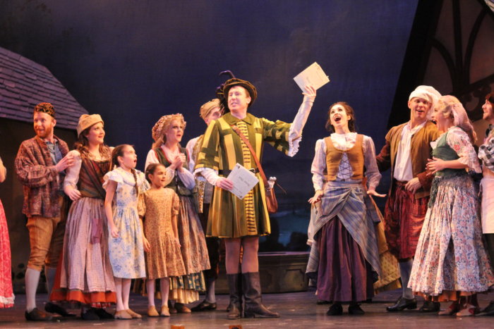 Scot Patrick Allan as Pinkleton, the Prince's Steward, in "Rodgers and Hammerstein's Cinderella" at The Gateway.