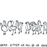 birds Cartoon by Dan Rattiner