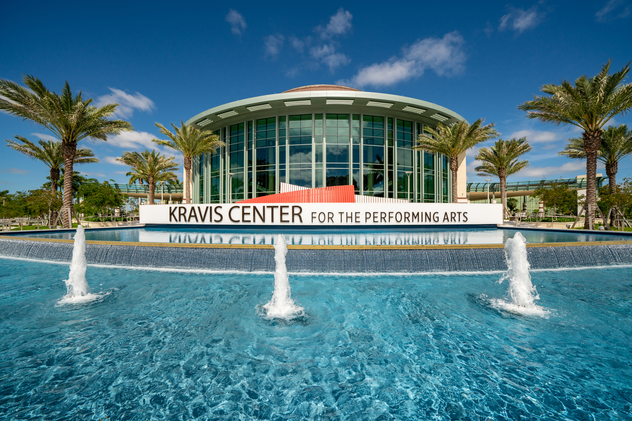 The Kravis Center for the Performing Arts in West Palm Beach, Fla. in 2020