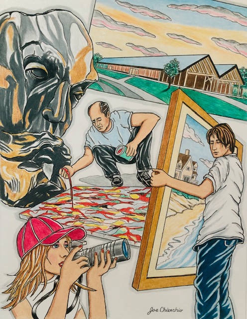 "Art in the Hamptons" by Joe Chierchio