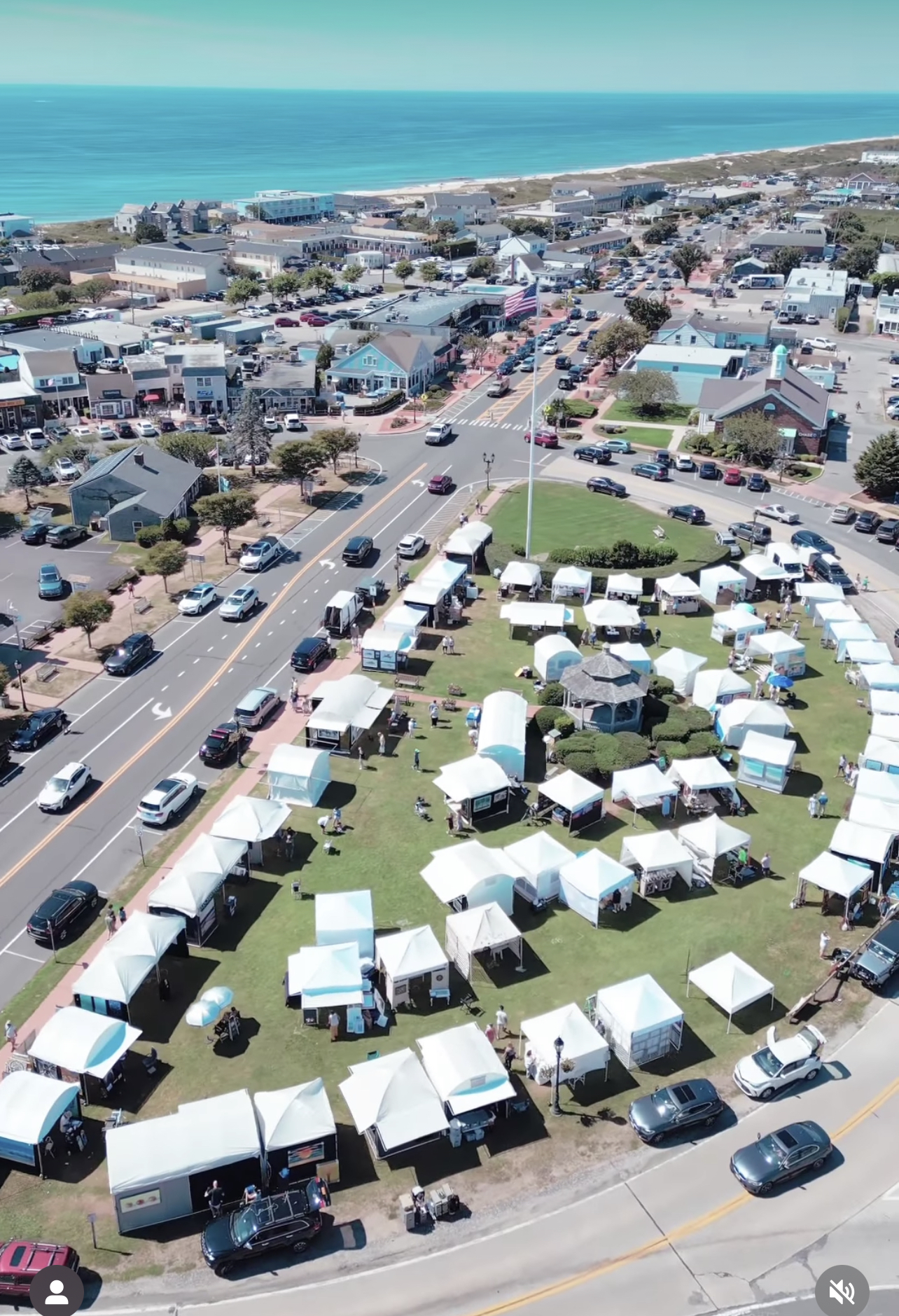 One of the annual Montauk Shows on the Green