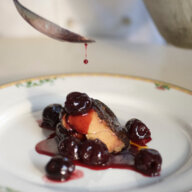Bistro Ete Chef Pavlou Arie's Foie Gras with Blueberry Sauce