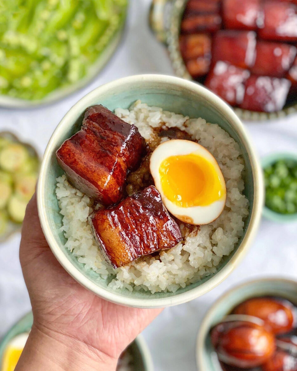 Mama’s Red Braised Pork Belly by @ChubbyChineseGirlEats for FreshDirect