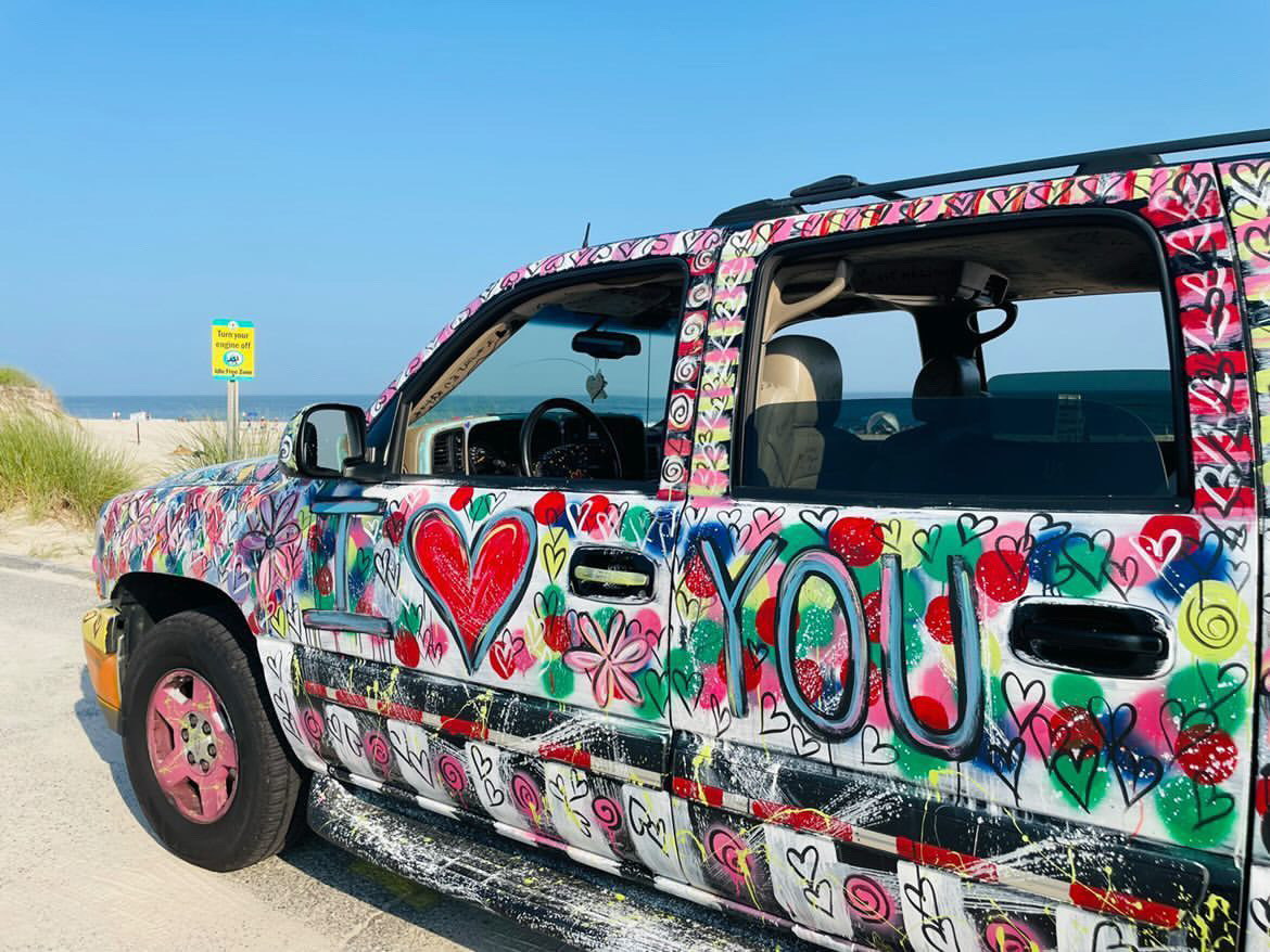 Jennifer Jo Contini's Chevy Love Mobile