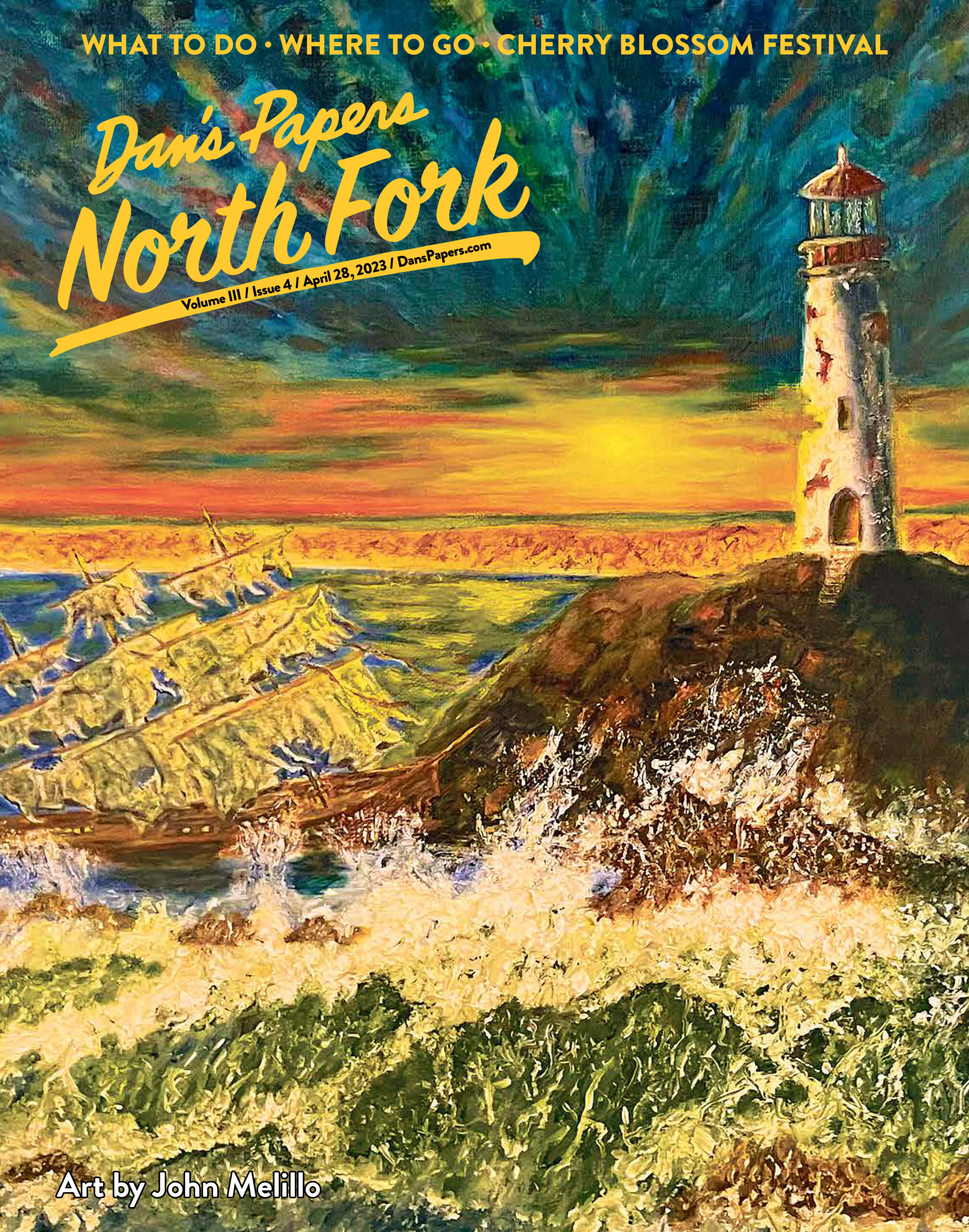 April 28, 2023 Dan's Papers North Fork cover art by John Melillo