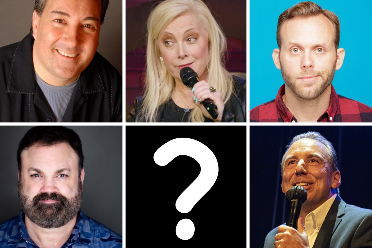 The Hamptons Comedy Festival April 15 lineup: Rich Walker, Kendra Cunningham, Bryan McKenna, Chris Roach, emcee Paul Anthony and a surprise mystery comedian.