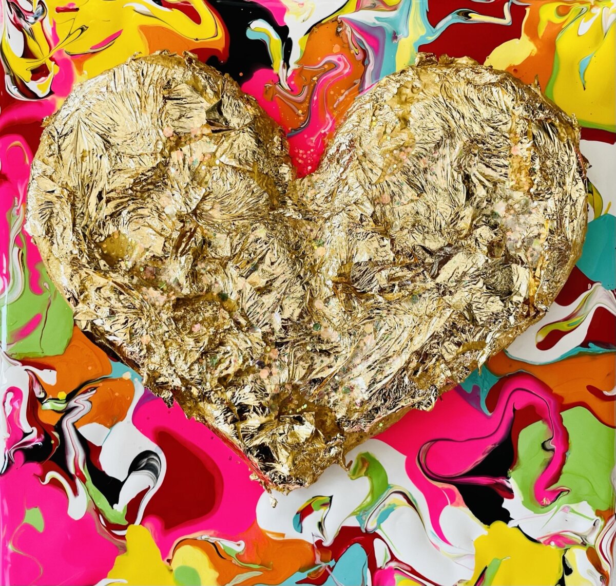 One of Jennifer Jo Contini's signature Pop Hearts.