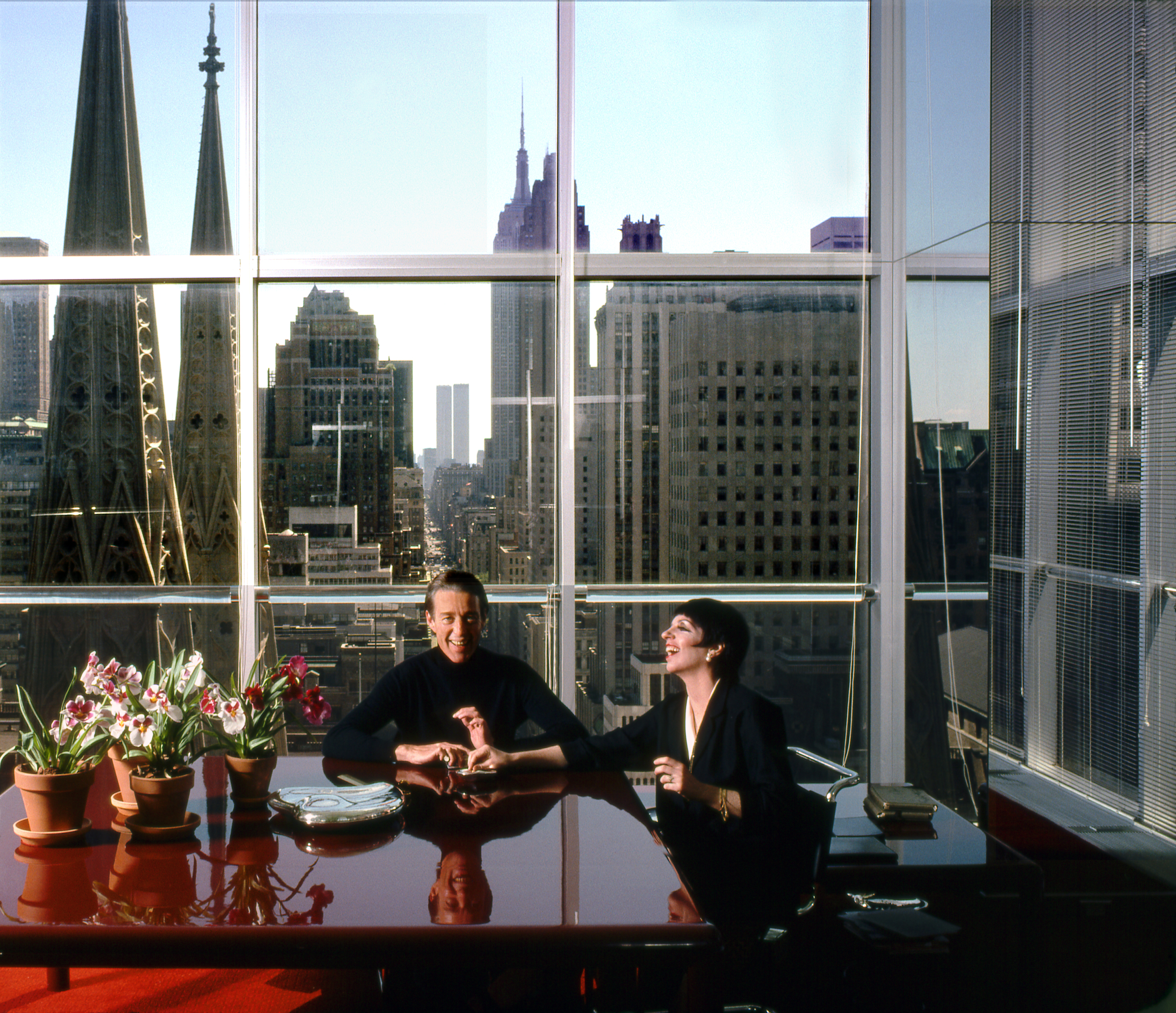 Liza Minnelli and Halston in NYC, 1978 by Harry Benson
