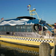 The first Peconic Jitney (then Peconic Bay Water Jitney) in 2012