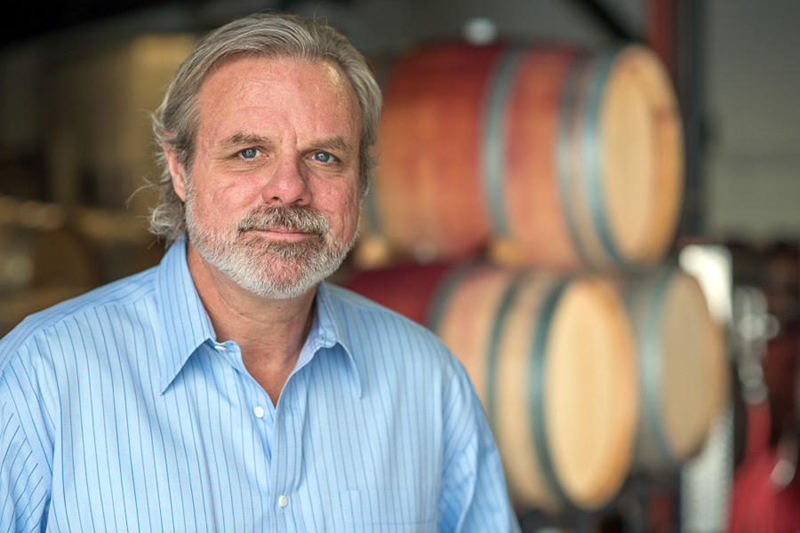 Bedell winemaker Rich Olsen-Harbich