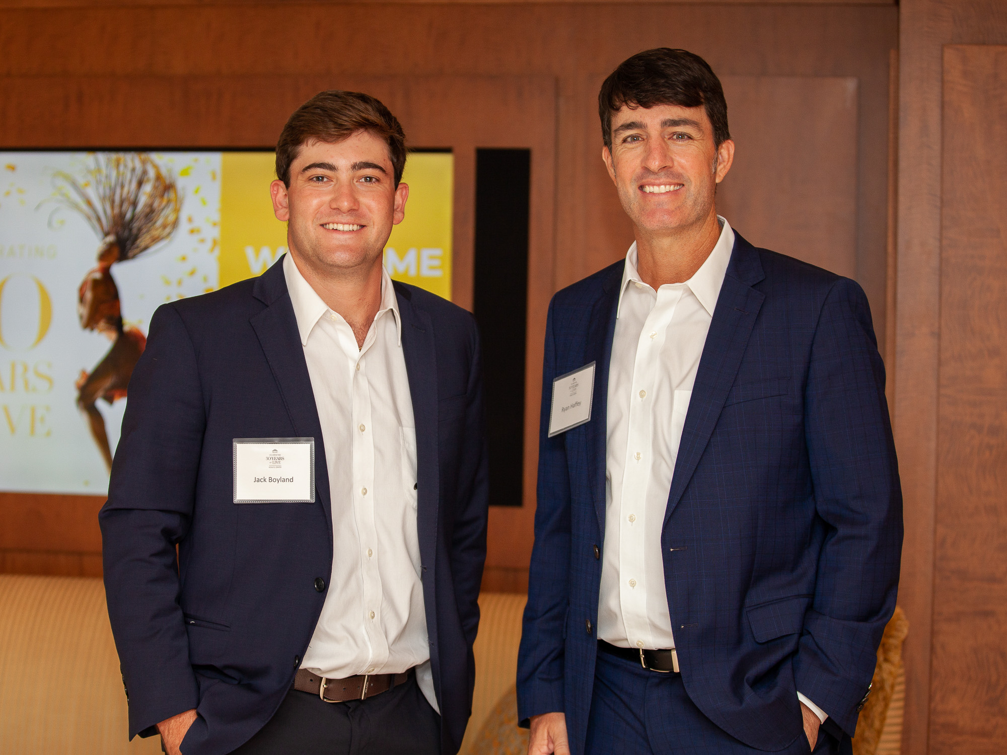 Young Friends of the Kravis Center Jack Boyland, Ryan Haffey