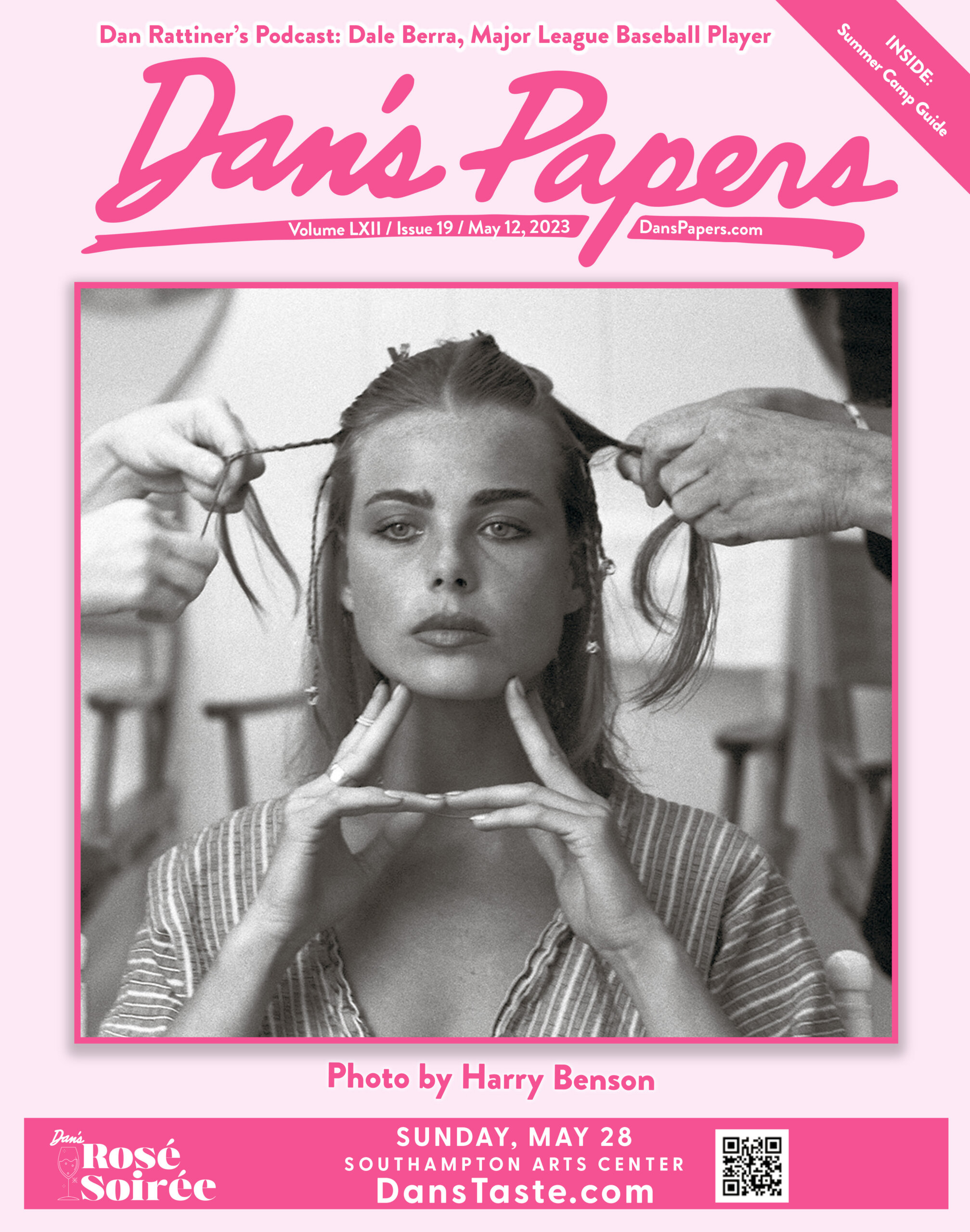May 12, 2023 Dan's Papers cover art by Harry Benson, Margaux Hemingway