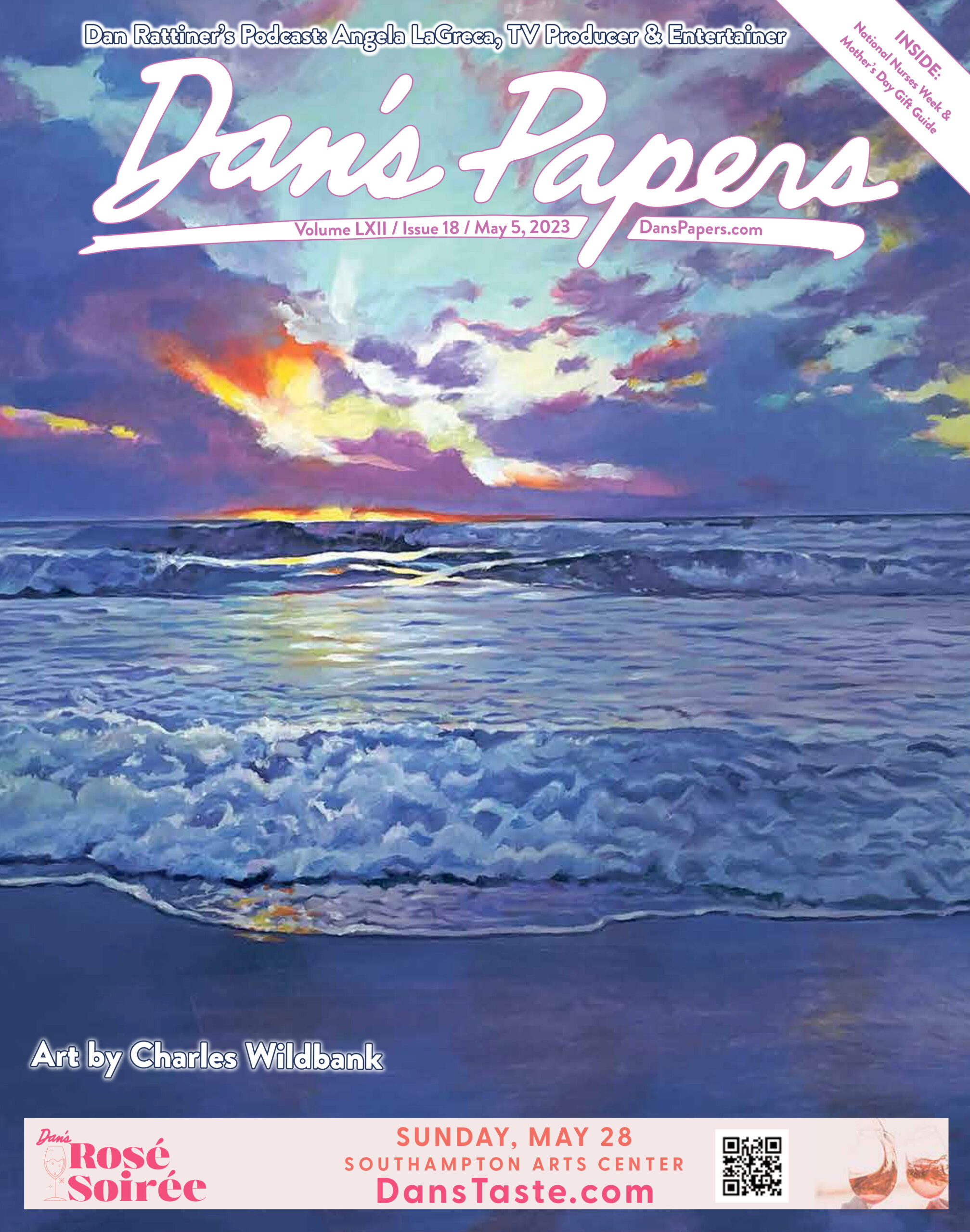 May 5, 2023 Dan's Papers cover art by Charles Wildbank