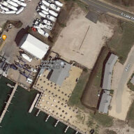 The site of Maison Close Montauk before the fire at 435 E. Lake Drive