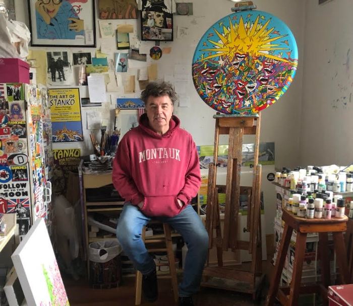 Mike Stanko in the studio