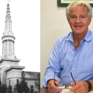 Sag Harbor mayor James Larocca hopes to finally rebuild the Old Whalers' Church steeple