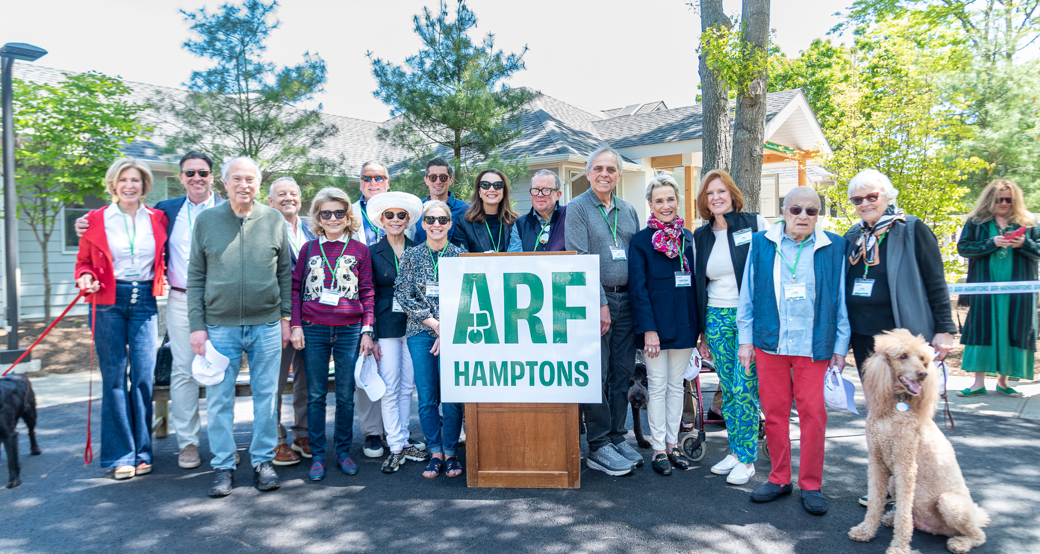 ARF Board of Directors at the ARF Grand ReOpening