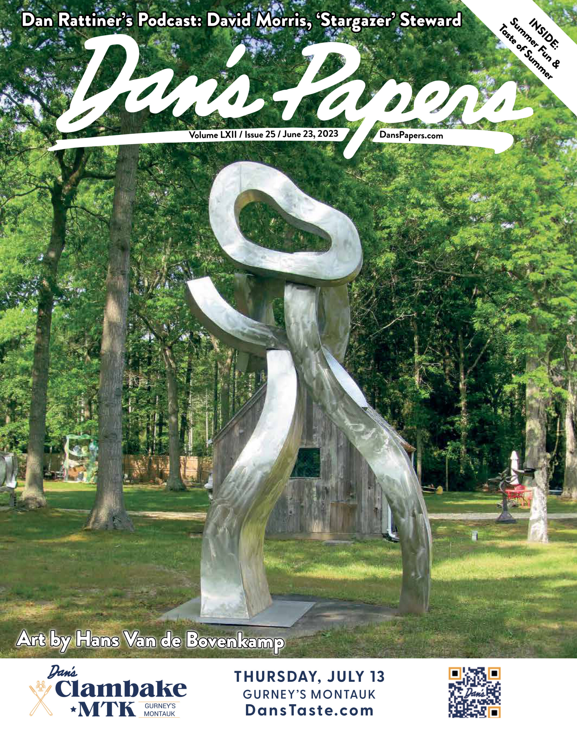 June 23, 2023 Dan's Papers cover art by Hans Van de Bovenkamp