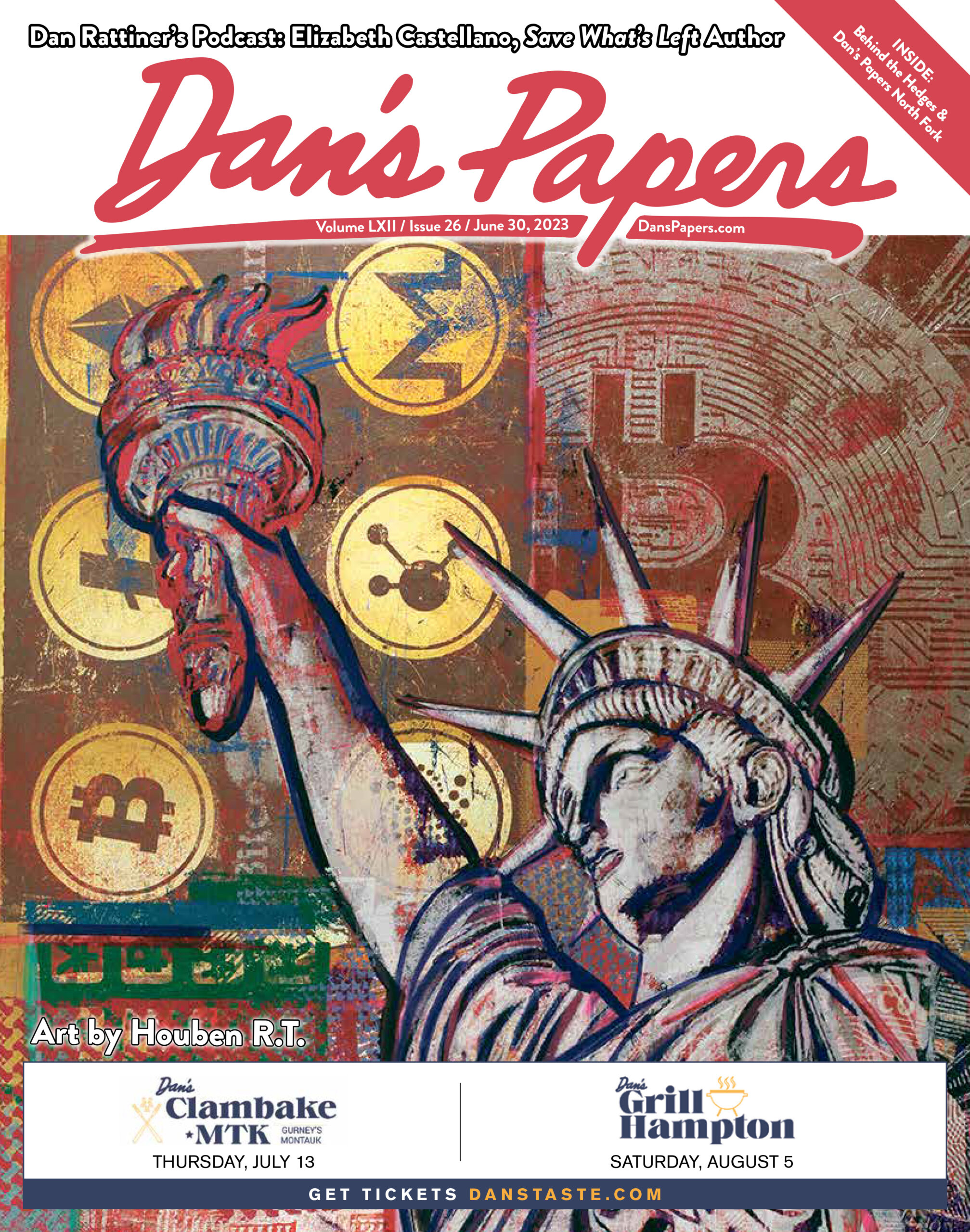 June 30, 2023 Dan's Papers cover art by Houben J.T.