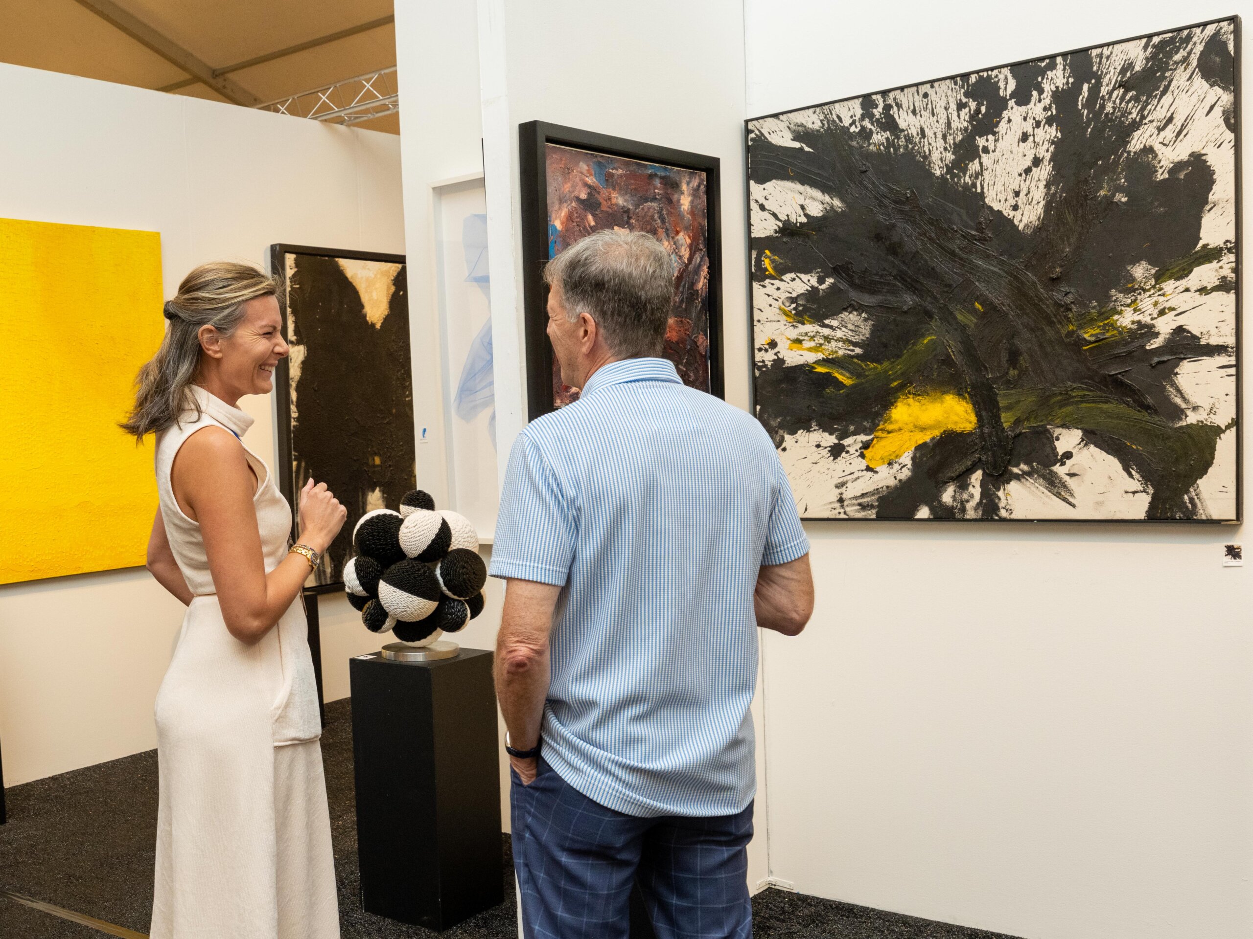 Hamptons Fine Art Fair Opening Night in July 2022
