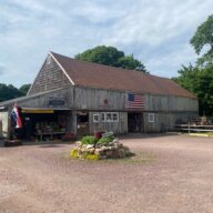 The two-hundred-and-fifty-year-old barn on 1760 Homestead Farm.